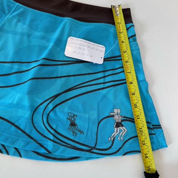 NWT Runningskirts.com Running Golf Skirt/Skort Womens 8 Blue Lightweight Pockets - Picture 12 of 13